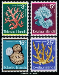 Tokelau Scott 37-40 Mint never hinged.