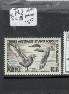 FRENCH ANTARCTIC TERRITORY  BIRD .40F  SC 15    MNH  P1008H
