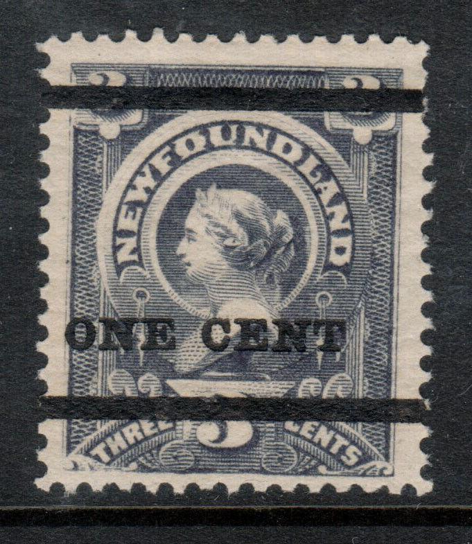 Newfoundland #75 Very Fine+ Never Hinged **With Certificate**