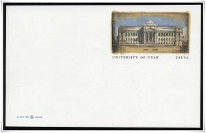 SC#UX312 20¢ University of Utah Postal Card