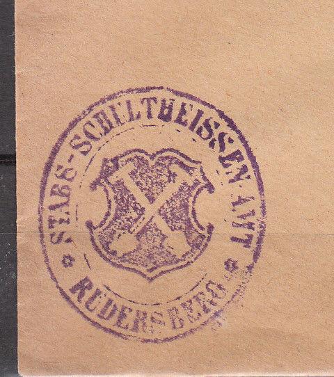 Germany - Wurtemberg 7 1/2pf unused cover (DP14) (5232)