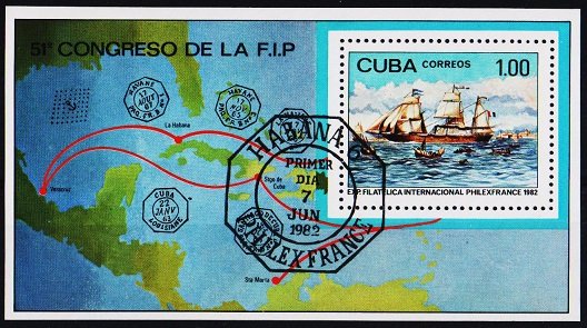 Cuba. 1982 Miniature Sheet. Fine Used