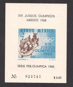 MEXICO SC# C311a VF NG 1965 NGAI