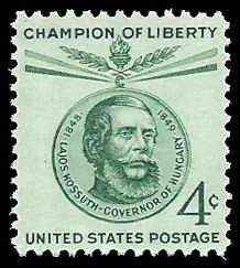 PCBstamps  US #1117 4c Lajos Kossuth, MNH, (3)