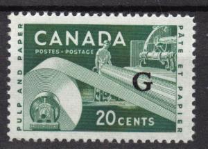 Canada Scott # O45 - MH