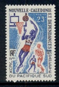 New Caledonia 1971 South Pacific Games Papeete 23f Basketball MUH