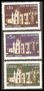 Cape Verde 293-295 Mint VF NH