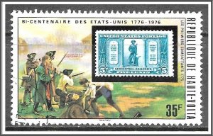 Upper Volta #352 Stamps On Stamps CTO