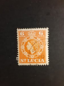 +St. Lucia #162          Used