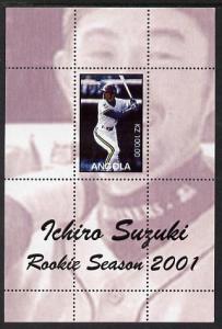 Angola 2001 Baseball Rookie Season - Ichiro Suzuki perfor...
