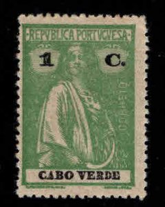 Cabo or Cape Verde Scott 165 MH* Ceres stamp