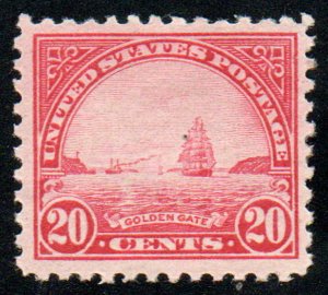 US #567 EST. $100-$150 XF-SUPERB OG NH, lovely color, GEM!