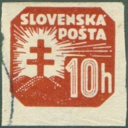 SLOVAKIA P14 USED BIN $1.10