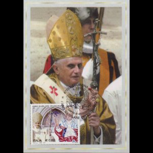 ITALY 2010 - Maximum Card - 3013 Pope Benedict XVI