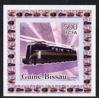 Guinea - Bissau 2006 Famous Trains #2 - GGI individual im...