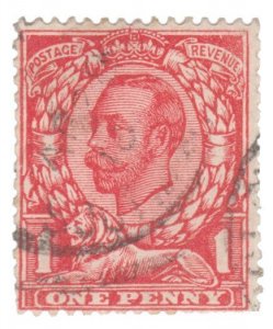 GREAT BRITAIN STAMP 1911. SCOTT # 152. USED.