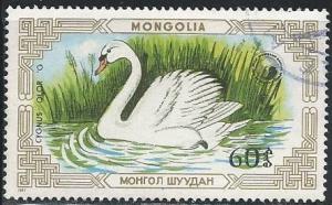 Mongolia 1610 (used cto) 60m swan