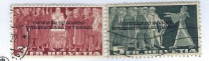 Switzerland SC#3080-3081 Used F-VF SCV$16.50...Take a Look!