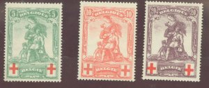 Belgium #B28-B30 Unused Single (Complete Set)