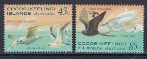 Cocos Is 300-01 MNH 1995 Birds (ak2719)