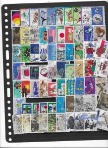 JAPAN COLLECTION ON STOCK SHEET MINT/USED