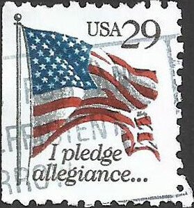 # 2593 USED FLAG AND PLEDGE OF ALEGANCE    