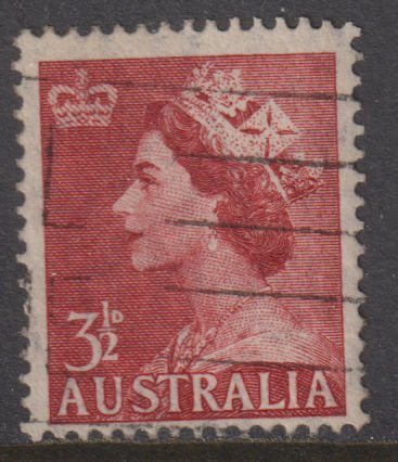 Australia 258 Queen Elizabeth II 1953