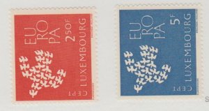 Luxembourg Scott #382-383 Stamp - Mint NH Set