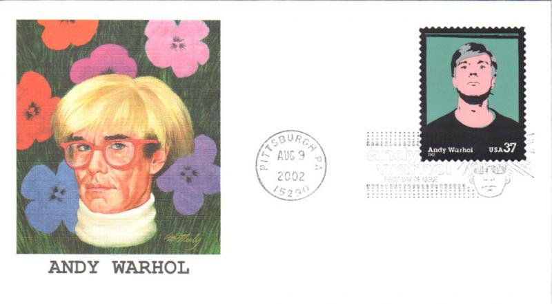 #3652 Andy Warhol Fleetwood FDC 