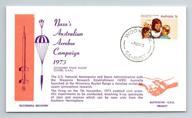 1973 Australia - NASA's Australian Aerobee Campaign - F6071