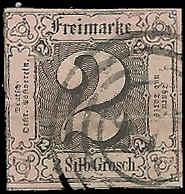 Thurn and Taxis - 6 - Used - SCV-32.50