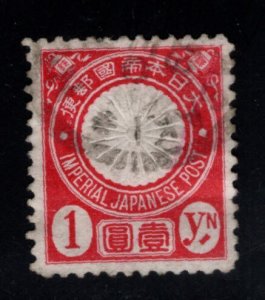 JAPAN  Scott 84 Used stamp