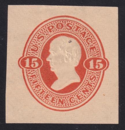 US Postal Stationery and Cut Squares #U98 MINT  VF Inclusion in head Cat Valu...