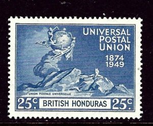 British Honduras 140 MLH 1949 UPU    (ap3492)