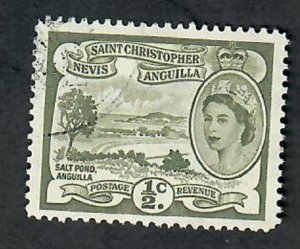 St. Kitts & Nevis #120 used single