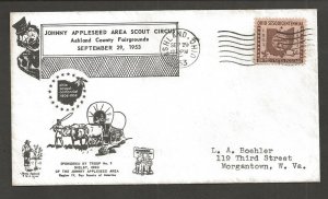 1953 Boy Scouts Ashland OH Johnny Appleseed Area Scout Circus #53-23