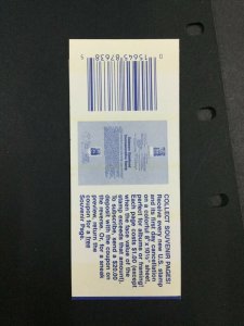 MOMEN: US STAMPS #BK156 UNEXPLODED BOOKLET MINT OG NH LOT #53183