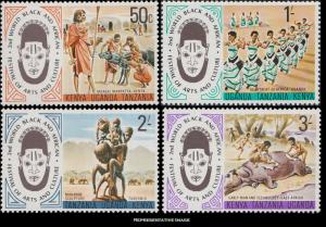 Kenya Uganda & Tanganyika Scott 316-319 Mint never hinged.