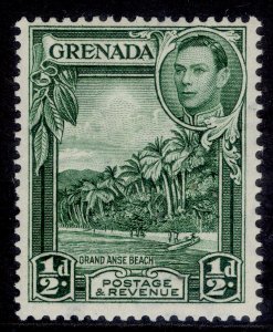 GRENADA GVI SG153b, ½d yellow-green, M MINT. Cat £13. PERF 12½ X 13½