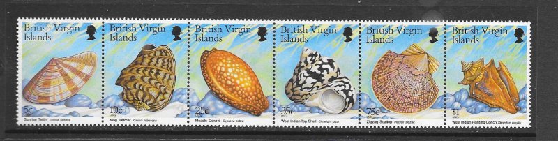 SHELLS - BRITISH VIRGIN ISLANDS #919  MNH