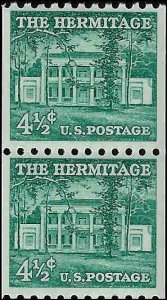 1059 Mint,OG,NH... Pair... SCV $3.25