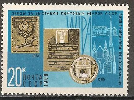 Russia #3539 Mint Never Hinged F-VF (ST073)