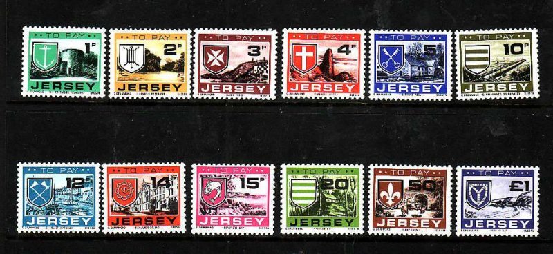 Jersey-Sc#J21-32- id5-unused NH Postage Due set-1978-