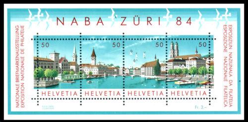 SWITZERLAND 1984 National Philatelic Exhibition NABA ZURI 84