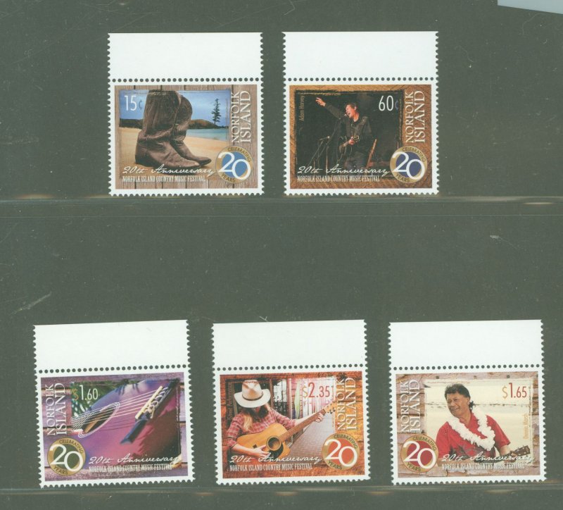 Norfolk Island #1060-1064 Mint (NH) Single (Complete Set)