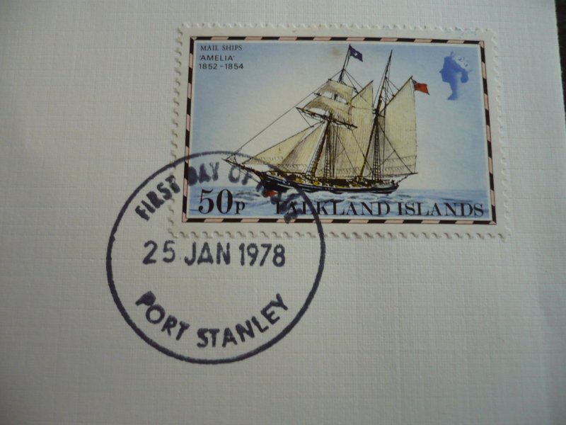 Postal History - Falkland Islands - Scott# 271 - First Day Cover