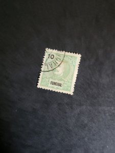 Stamps Funchal Scott #15 used