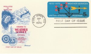 Scott# UX57 UPSS#S76 Fleetwood FDC US Postal Card.