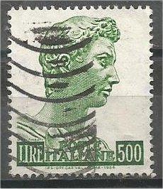 ITALY, 1957, used 500l, St. George, Scott 690