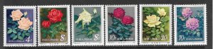 CHINA PRC 1984 Chinese Roses Set Sc 1905-1910 MLH